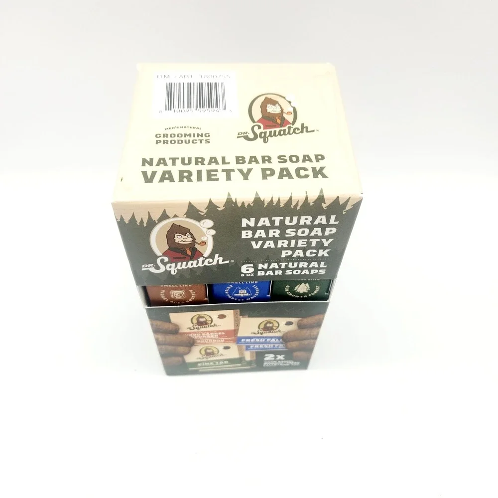 Dr. Squatch Natural Bar Soap Variety 6-Pack‎